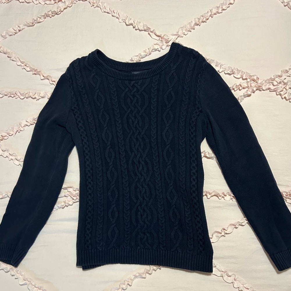 Tommy Hilfiger navy blue crewneck sweater size large
